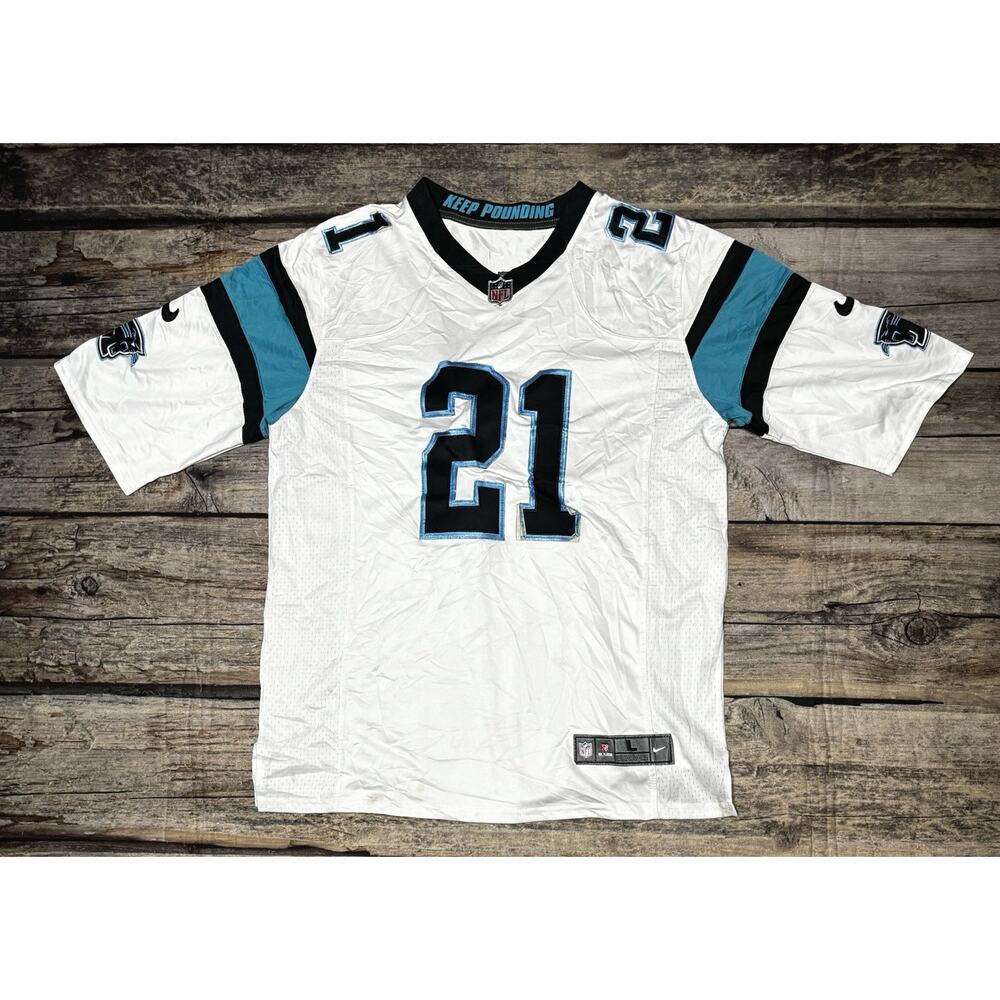MENS Large - Nike NFL Carolina Panthers #21 Jeremy Chinn On Field Jersey - Picture 4 of 8